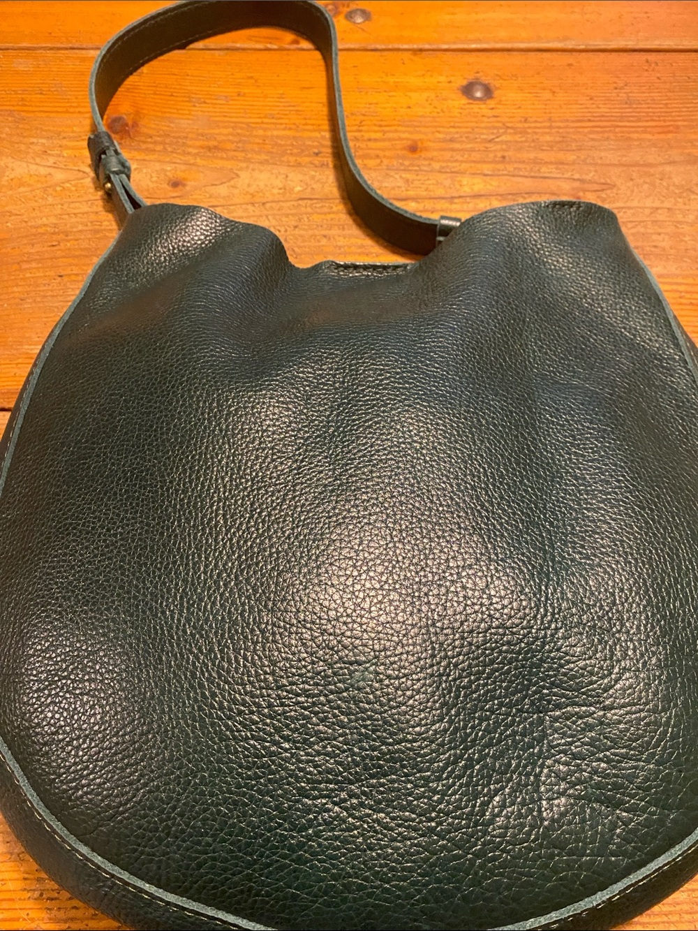 Portland Leather Large Forest Green Olivia Bag